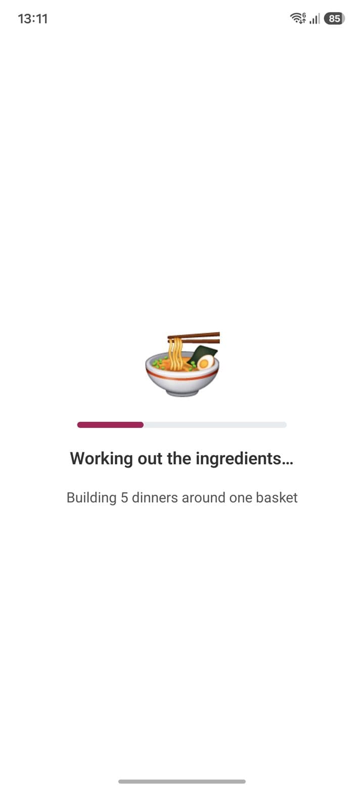 Planned in moments — List Owl meal planner screenshot